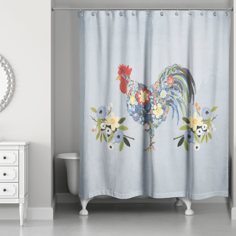 Rideau de douche Floral
