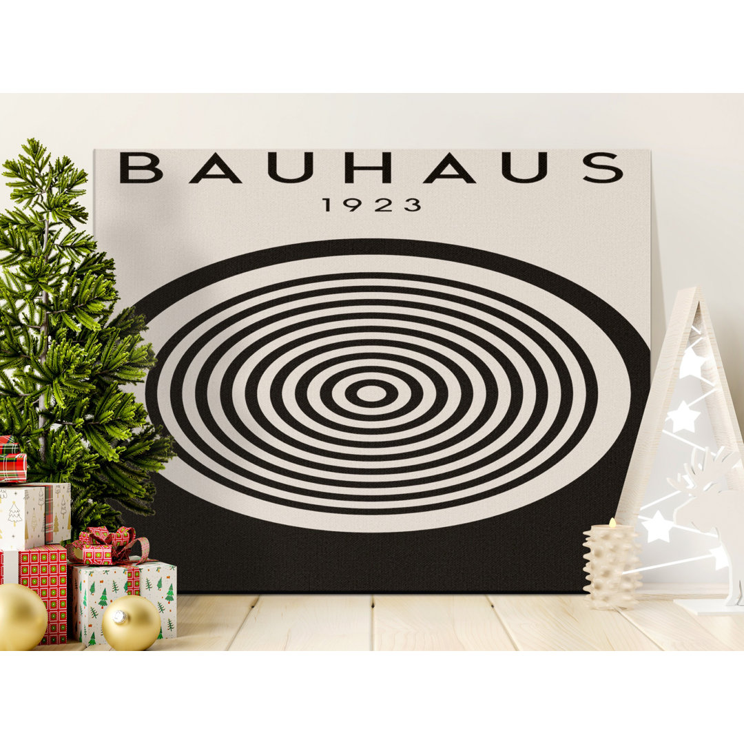 Bauhaus 1923 Canvas Wall Art, Modern Art Print, Gallery Wrapped, Ready to Hang, Archival Quality, Statement Piece