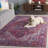 Dewalt Performance Machine Washable Oriental Rug-1253464548