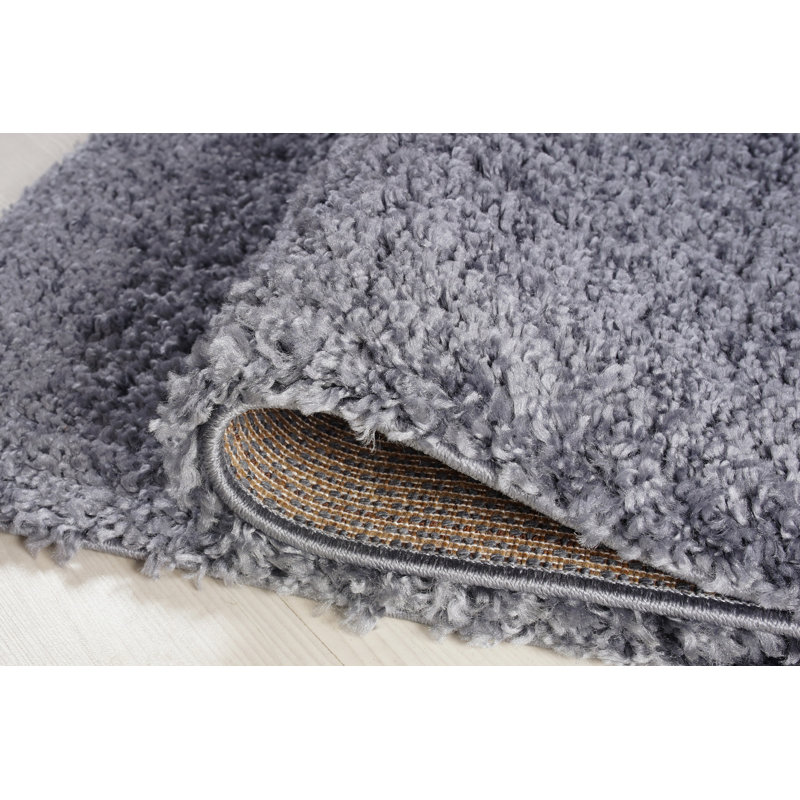 Gris tapis décoratif Caigan, Tapis de couloir 2 pi 7 po x 4 pi 11 po
