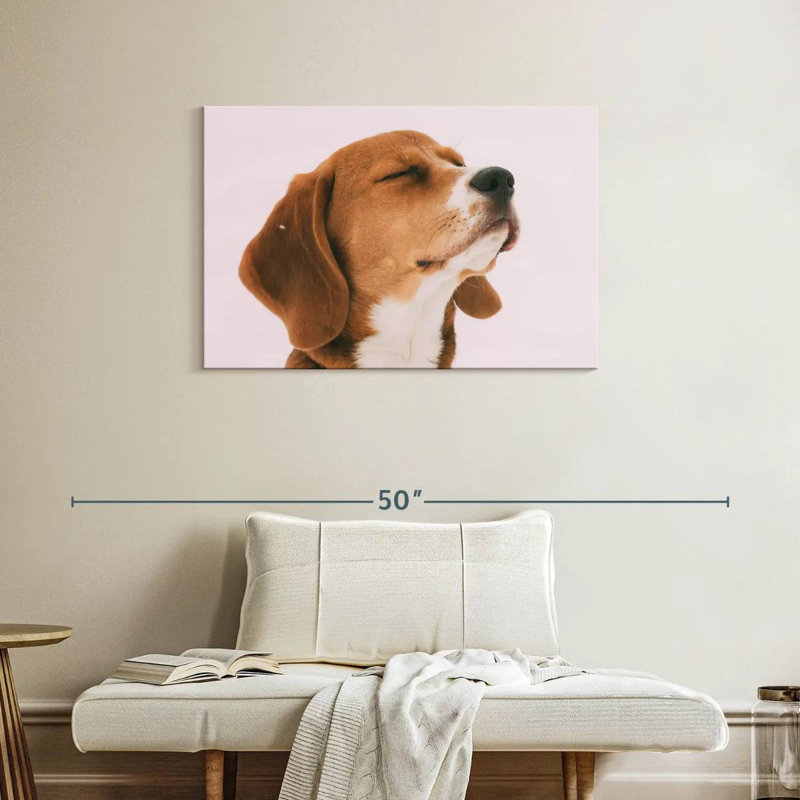Brampt Beagle, 24" H x 36" W