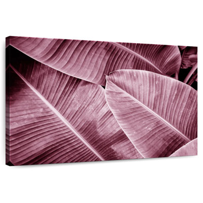 Harnek feuilles de bananier roses