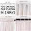 Semi Sheer Curtain Pair-759193585-759193589