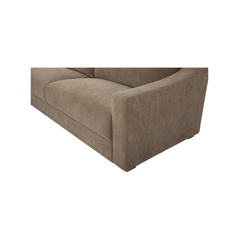 Canapé modulaire Nora Gerardi taupe, Orienté à gauche (vu de face)