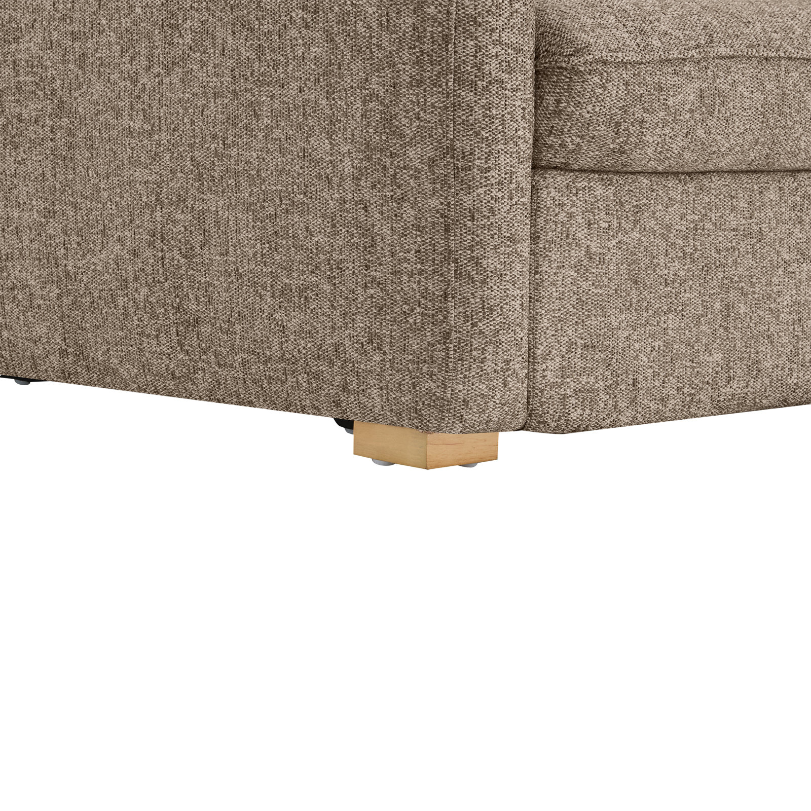 Upholstered Power Reclining Modular Sectional, Ojai Earth Performance Textured Weave