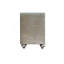 Table de chevet 2 tiroirs beige