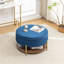 Repose-pieds rond avec rangement Charyn-119044844