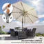 263cm Market Parasol-227368601