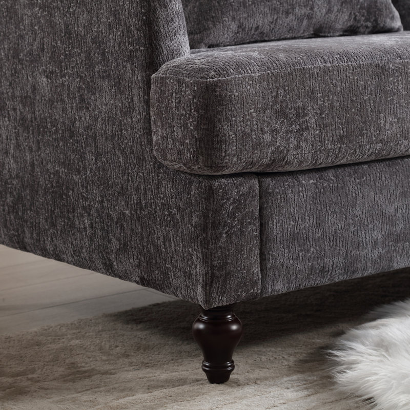 Canapé en chenille Mid Mid Modern