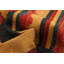 Tapis unique en laine noué à la main beige et bourgogne 4 pi x 6 pi Anatolian New Age Sophia-Marie