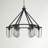 6 - Light Outdoor Chandelier