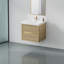 Meuble-lavabo mural 24 po