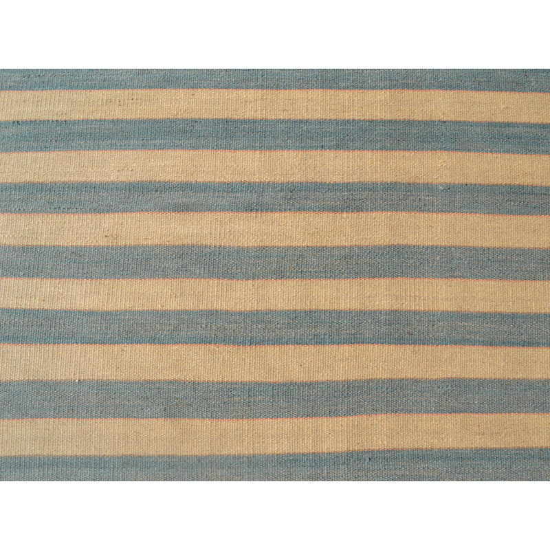 Striped Area Rug in Gray/Light Brown