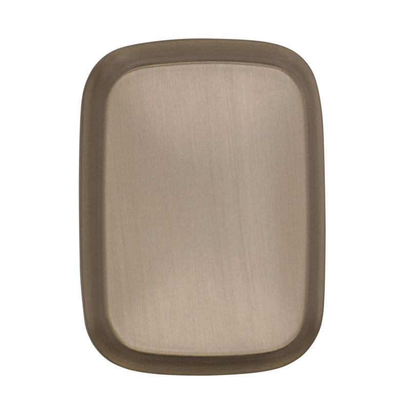 Poignée rectangulaire Revitalize 1 3/16 po, Champagne doré