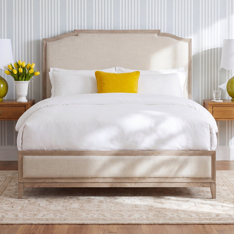 Nadine Upholstered Standard Bed, King