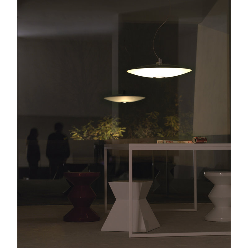 1 - Light Chrome Geometric Pendant, Mirror, 200cm H x 63cm W x 63cm D