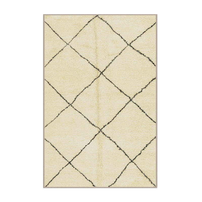 Abstract Indoor Rug, Rectangle 5' x 8'