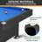 RayChee 84" Pool Table, Modern Billiard Table with with 2 Cue Sticks, 16 Balls, Triangle, Chalk, Brush and Leg Levelers