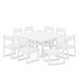 Edge Rectangular 8 - Person 59.5'' Long Dining Set