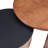 Round Nesting Coffee Table With Drawer