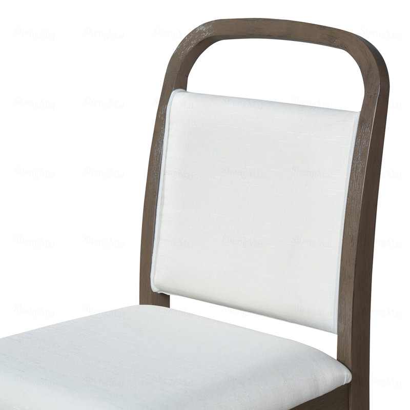 Ensemble de table de salle à manger 6 pièces, table de cuisine de ferme avec 4 chaises rembourrées et 1 banc, sièges pour 6, ensemble de salle à manger rectangulaire pour la salle à manger, cuisine
