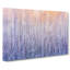Warm Winter Forest in Abstract - Wrapped Canvas-55302731