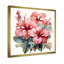 Hibiscus rose tropical, élégance II - art mural hibiscus-1458480450-1458480453