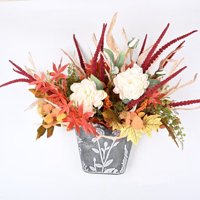 Artificial Floral Arrangement in Pot