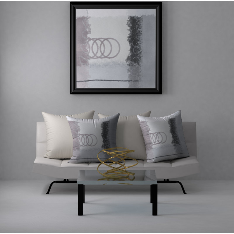 Reversible Throw Pillow, 18" x 18"