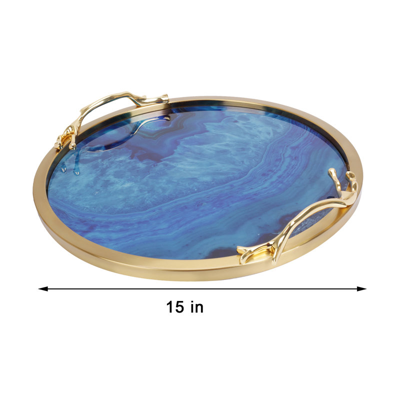 Delyliah Glass Tray