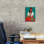 «Mexicain femme 1» par Omar Escalante, art mural sur toile-102879627