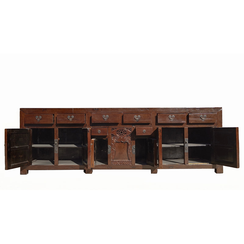 108 " W Solid Wood Credenza and Sideboard