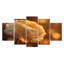 Hour Glow Golden Ranunculus - ensemble d'art mural sur toile Renoncule