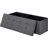 Linen Blend Upholstered Storage Bench-1733586280