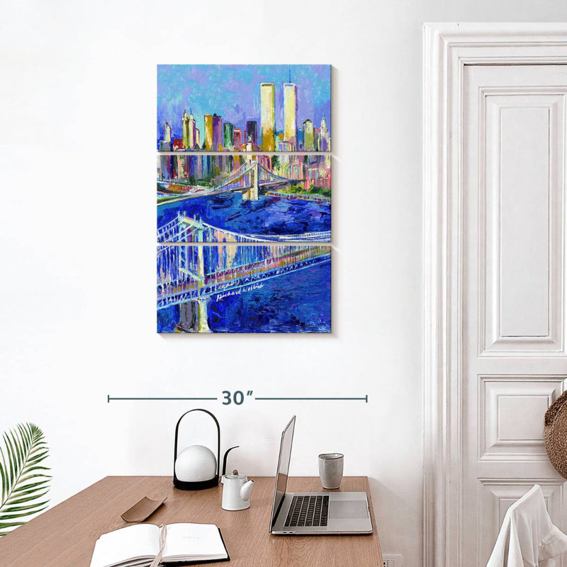 Sireci Vibrant New York, 32" H x 20" W
