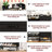 24 Pair Shoe Storage Cabinet,Free Standing Tipping Bucket Shoe Rack Organizer with 2 Flip Drawers-1132504910