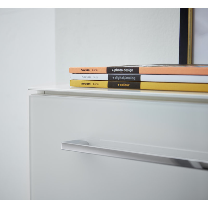 4 -Door 2 -Shelf, White