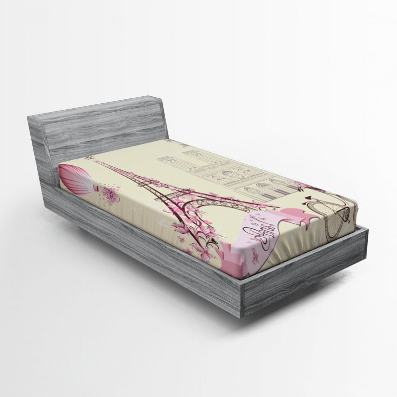 Microfiber Fitted Sheet, Twin Fitted Sheet