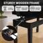 Solid Wood Accent Stool