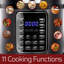 Autocuiseur électrique 6 pintes 11-en-1 - multi-cuiseur en acier inoxydable, appareil de cuisine programmable