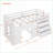 Twin Size Pinewood Loft Bed with 3 Storage Drawers - White, No Box Spring Required