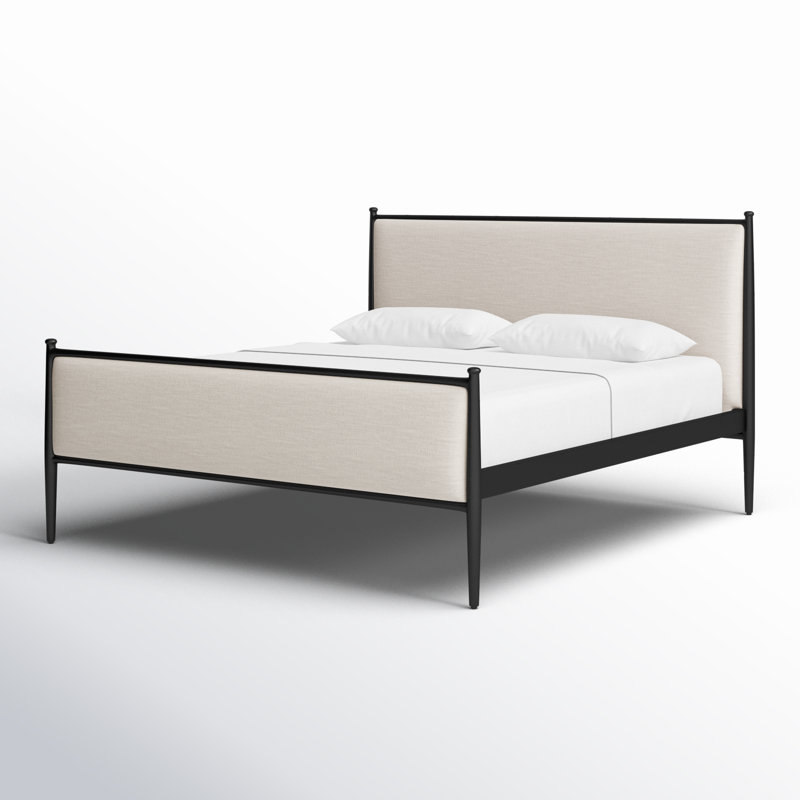 Xander Bed, King, Savoy Parchment