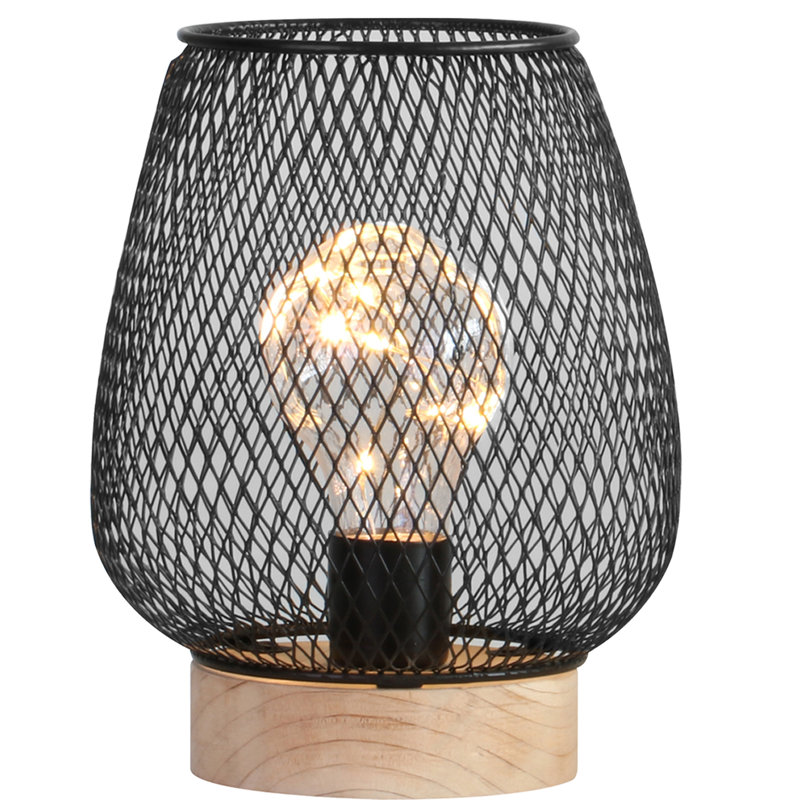 Nettie Wood Lamp Base Lamp