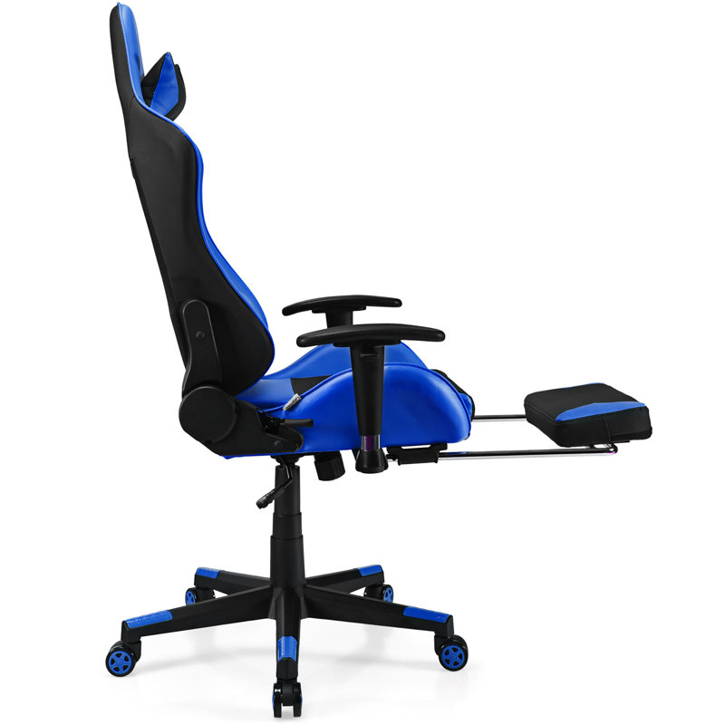 Fauteuil de jeu, Bleu et noir