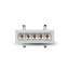 Rubik 5-Light Integrated LED ETL Certified Adjustable Recessed Downlight with Trim, Beam Angle 34