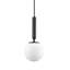 Luminaire suspendu en verre à 1 lumière Yelisey-1667421599-1615756771