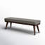Banc en cuir véritable Bittoo-1578543608