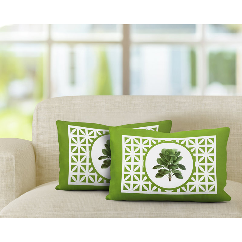  Coussin intérieur / extérieur Lumbar, Chartreuse
