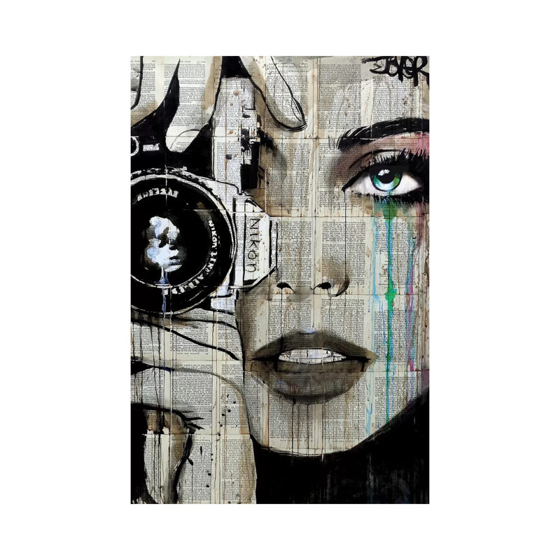 Zoom by Loui Jover - Wrapped Canvas Print, 66.04 cm H x 45.72 cm W x 1.91 cm D