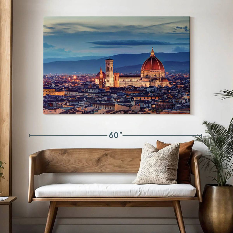 Kavia Dusky Florence Cathedral, 34" H x 51" W